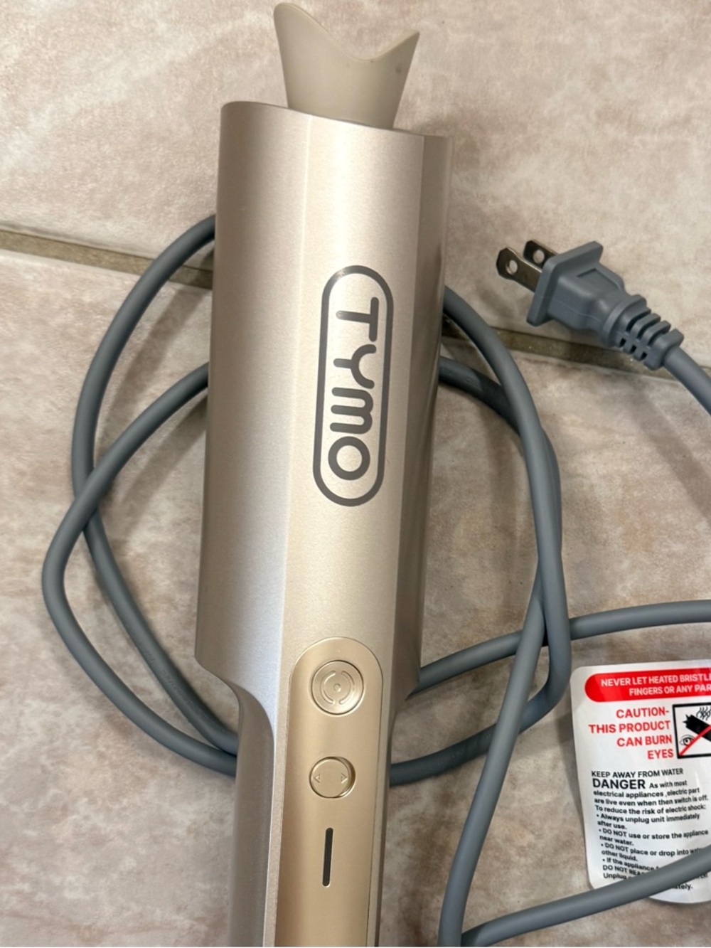TYMO Gold Hair Styling Brush - Gold